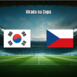 Coreia do Sul vira para cima da Tchéquia e vence por 2 a 1 na Copa