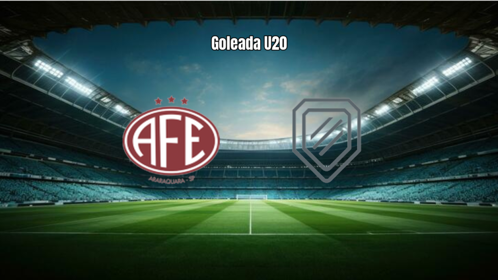 Ferroviária U20 goleia América-SP U20 no Paulista Sub-20