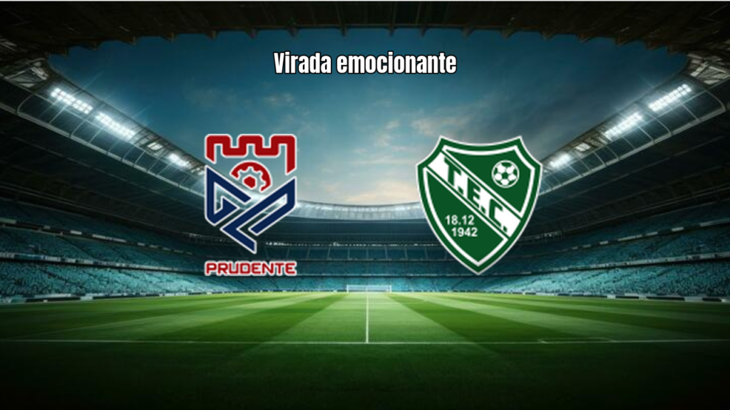Grêmio Prudente U20 vira sobre Tanabi SP e vence por 3 a 2