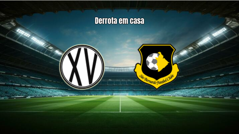 XV de Piracicaba U20 x EC São Bernardo U20: 0-2 no Paulista