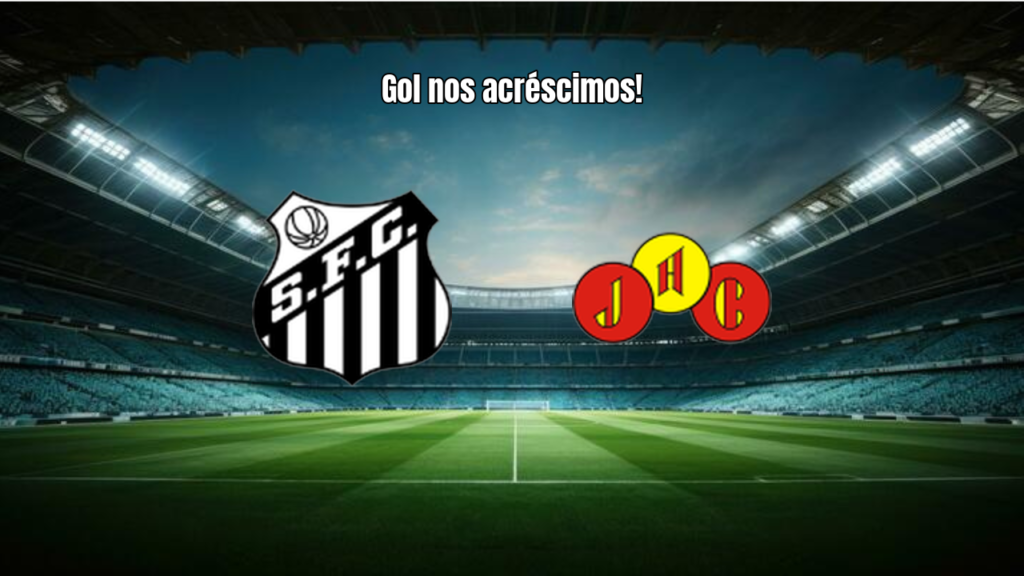 Santos U20 vence Jabaquara U20 com gol nos acréscimos