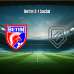 Betim U20 vence Social U20 por 2 a 1 no Mineiro Sub-20