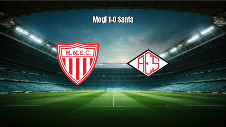 Mogi Mirim vence Santacruzense por 1 a 0 na Paulista Série B