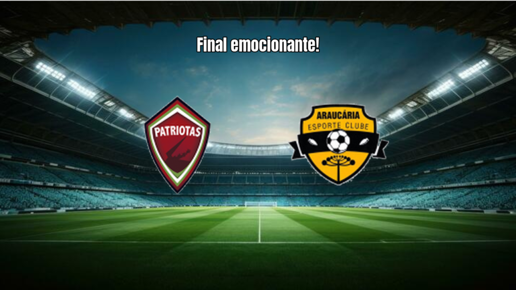 Patriotas U20 vence Araucaria na final do Paranaense