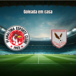 Planaltina DF U20 domina e goleia Santa Maria U20 por 3 a 0