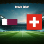 Qatar 1x1 Suíça: empate heroico na estreia da Copa do Mundo