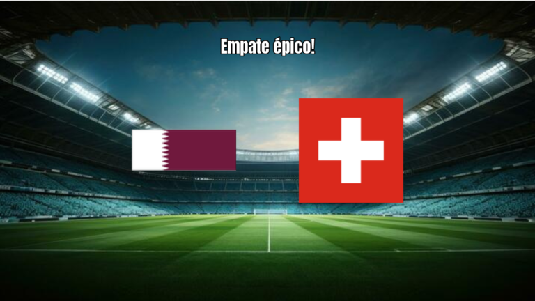 Qatar 1x1 Suíça: empate heroico na estreia da Copa do Mundo