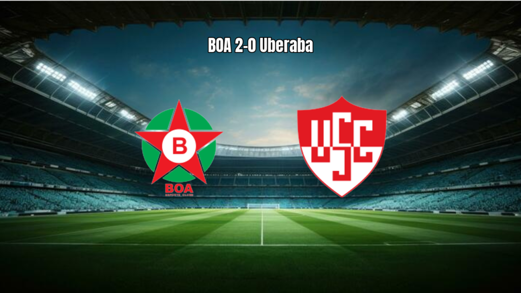 BOA vence Uberaba por 2 a 0 na 3ª rodada do Mineiro