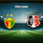 Brusque 0-1 Santa Cruz: Gol nos Acréscimos Decide na Série C