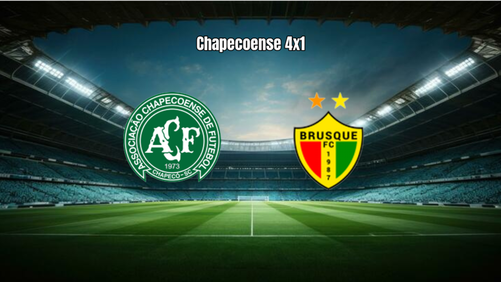 Chapecoense U20 goleia Brusque U20 por 4 a 1 no Catarinense