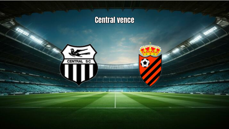 Central SC 2x1 Laguna: Análise da vitória na Série D