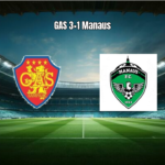 GAS 3×1 Manaus FC: Vitória na 10ª Rodada da Série D 2026