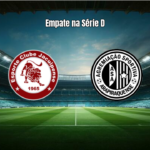 Jacuipense 1x1 ASA: Análise do empate na Série D 2026