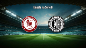 Jacuipense 1x1 ASA: Análise do empate na Série D 2026
