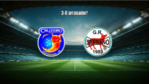 Cruzeiro Itaporanga U20 3-0 Grêmio Serrano U20: Destaques da Partida