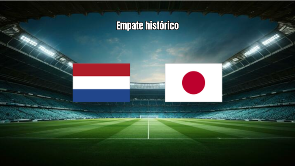 Holanda e Japão empatam em 2 a 2 na estreia da Copa