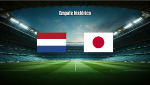 Holanda e Japão empatam em 2 a 2 na estreia da Copa