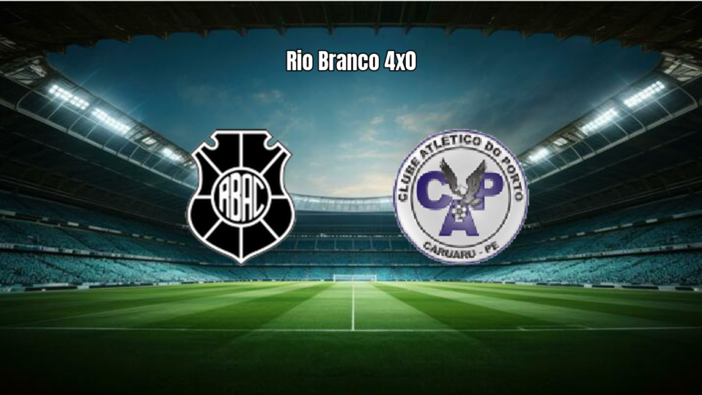 Rio Branco ES 4x0 Porto BA: Destaques da goleada na Série D