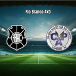 Rio Branco ES 4x0 Porto BA: Destaques da goleada na Série D