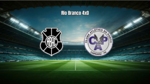 Rio Branco ES 4x0 Porto BA: Destaques da goleada na Série D