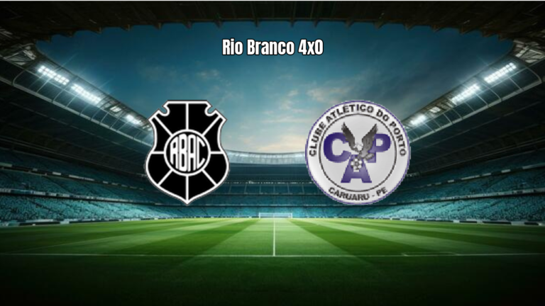 Rio Branco ES 4x0 Porto BA: Destaques da goleada na Série D