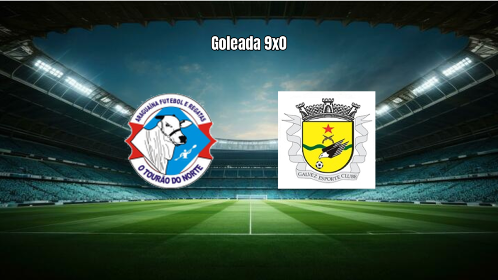 Araguaína 9x0 Galvez: Goleada Histórica na Série D