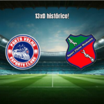 Porto Velho 13x0 Humaitá: goleada histórica na Série D