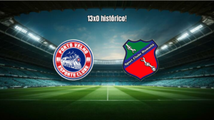 Porto Velho 13x0 Humaitá: goleada histórica na Série D