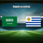 Arábia Saudita 1x1 Uruguai: Destaques da Estreia na Copa 2026