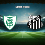 Santos U20 vence América Mineiro U20 no Brasileiro U20