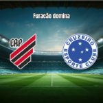 Athletico PR U20 domina Cruzeiro U20 e vence por 3 a 0