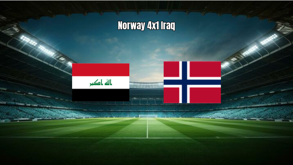 Norway domina Iraq e vence por 4 a 1 na estreia da Copa do Mundo