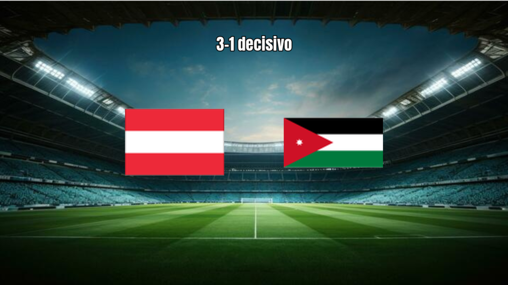 Áustria vence Jordânia por 3 a 1 na estreia da Copa 2026