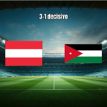 Áustria vence Jordânia por 3 a 1 na estreia da Copa 2026
