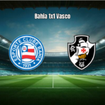 Bahia U20 empata com Vasco U20 em duelo equilibrado