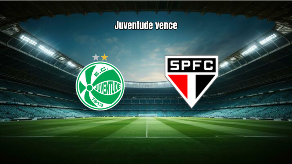 Juventude U20 vence São Paulo U20 por 1 a 0 no Brasileiro