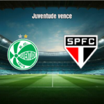 Juventude U20 vence São Paulo U20 por 1 a 0 no Brasileiro