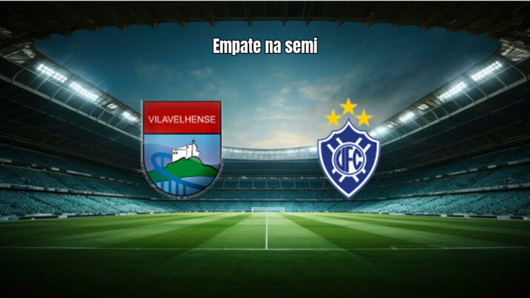 Vilavelhense 2x2 Vitória ES: Emoção nas Semifinais