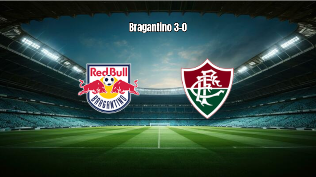 RB Bragantino U20 domina Fluminense e vence por 3 a 0
