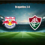 RB Bragantino U20 domina Fluminense e vence por 3 a 0