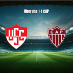 Uberaba e CAP empatam em 1 a 1 pelo Mineiro Segunda Divisão