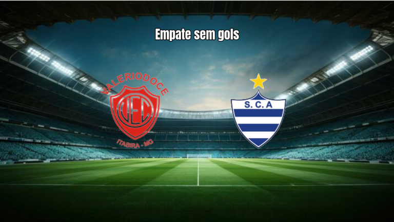 Valeriodoce 0-0 Aymorés: Empate sem gols no Mineiro 2