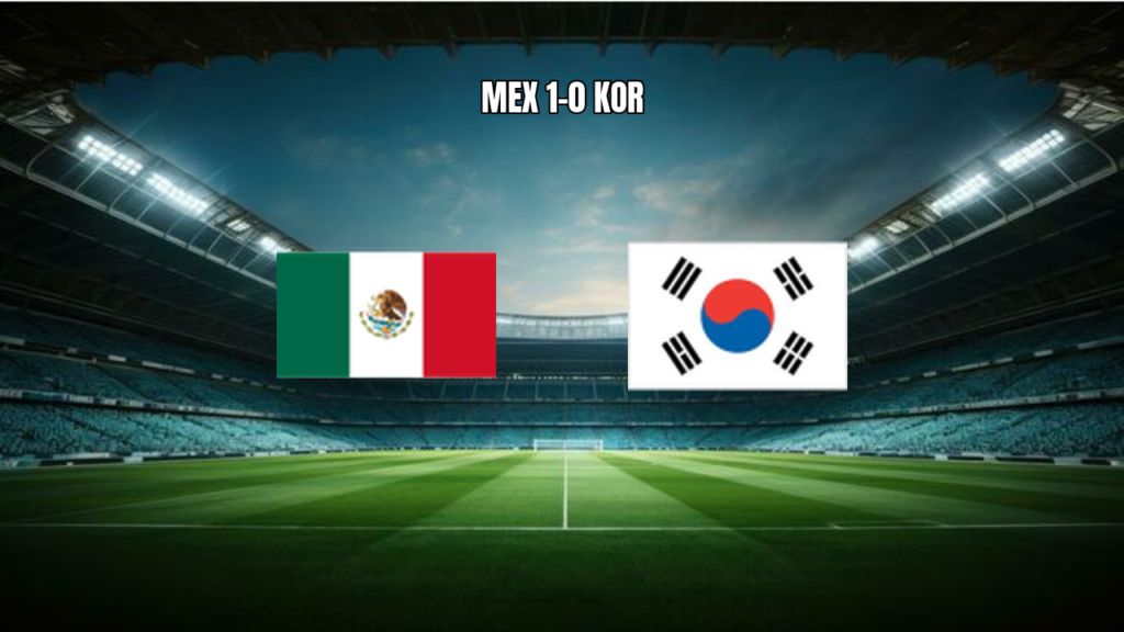 México derrota Coreia do Sul por 1 a 0; veja os destaques