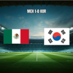 México derrota Coreia do Sul por 1 a 0; veja os destaques