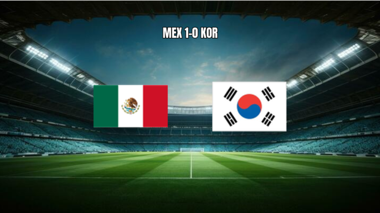 México derrota Coreia do Sul por 1 a 0; veja os destaques
