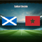 Escócia 0x1 Marrocos: Golo de Saibari Decide Jogo