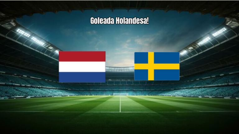 Holanda arrasa Suécia por 5 a 1 e assume liderança
