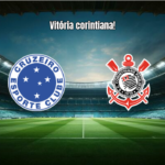 Corinthians U20 supera Cruzeiro e vence por 2 a 1 no Brasileiro