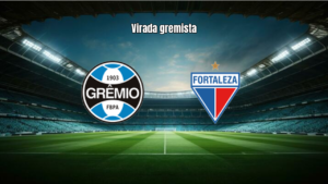 Grêmio U20 vira sobre Fortaleza e vence por 2 a 1 pelo Brasileiro U20