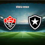 Vitória U20 bate Botafogo U20 por 2 a 0 na rodada 17